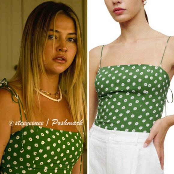 Reformation Meyer Top in Hannah ASO Sarah Cameron - Picture 1 of 14